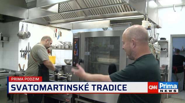 Reportáž Svatomartinské tradice z restaurační kuchyně
